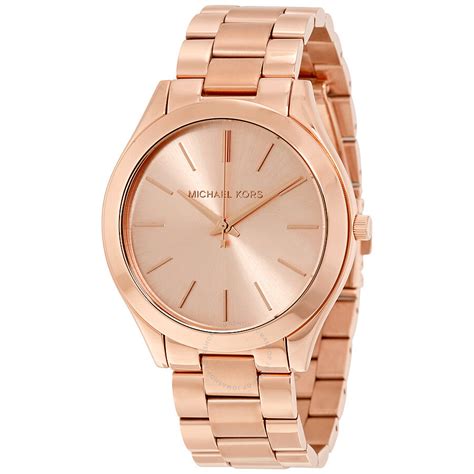 michael kors phone watch rose gold|rose gold mk watch men.